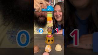 Come Play Ice Cream Tower With Us boardgames couple fun [upl. by Najed]