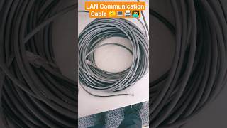 LAN 🤔cable connector ⚡LAN cable Crimping Communication Cable High Cat cable cat6a Communication [upl. by Claudio]