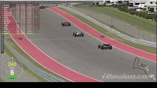 2024 iRacing F1Formula A Grand Prix Tour Championship  Round 19  COTA [upl. by Leseil237]