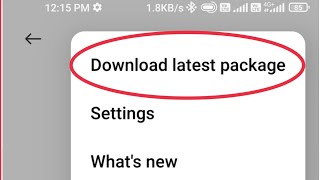 How To Download Latest Package MIUI Version  Redmi Xiaomi Phones [upl. by Holloway]