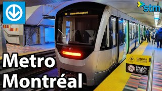 Scenes from the Montreal Metro Métro de Montréal [upl. by Vasya953]