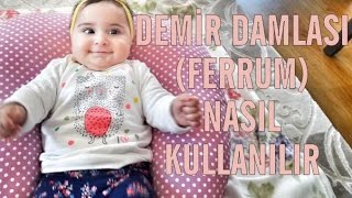 Demir Damlasını Ferrum Nasıl Kullanılır [upl. by Arbmat]