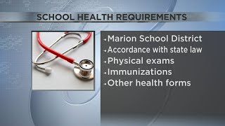 Marion School District reminds public of health requirements for students [upl. by Bourke730]