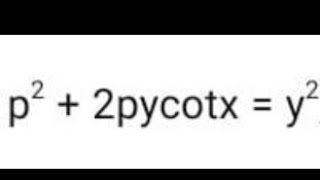 Solve p22pycotxy2 where p stand for dydx [upl. by Eunice]