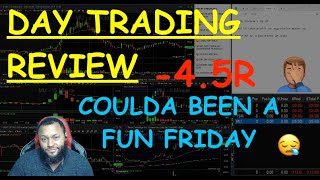 Day Trading Review MARKET GO DOWN THE HOLE🐥 [upl. by Omrelliug]