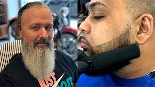 LOS BARBEROS PELUQUEROS MAS INCREÍBLES 🔥 RECOPILACIÓN NIVEL DIOS 8 [upl. by Nerhe]