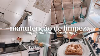 QUAL O MELHOR MOP  vlog um dia comigo na rotina de dona de casa [upl. by Fagen]