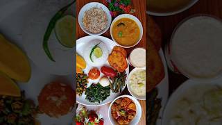 Thali For Guest 👌❤️ food recipe cooking streetfood chaat shorts shortsfeed summer new [upl. by Akiret]