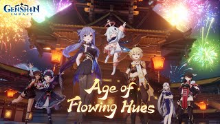 Fleeting Colors in Flight Event Cutscene Animation quotAge of Flowing Huesquot  Genshin Impact [upl. by Thetes]