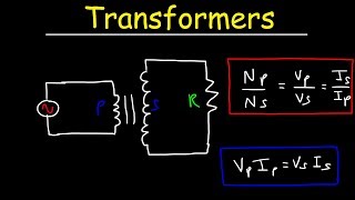 Transformers Physics Problems  Voltage Current amp Power Calculations  Electromagnetic Induction [upl. by High]