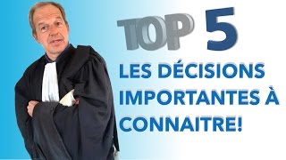 Top 5 de lactualité en droit du travail [upl. by Rie]