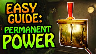 PERMANENT POWER GUIDE in Zetsubou No Shima Black Ops 3 Zombies Zetsubou Guide  Tutorial [upl. by Craner]