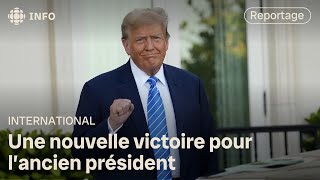 Donald Trump a droit à une immunité partielle tranche la Cour suprême américaine [upl. by Anreval322]