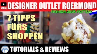 Review Designer Outlet Roermond Niederlande  Tipps für die ShoppingTour [upl. by Hadsall150]