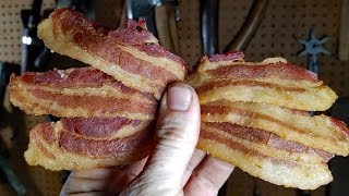 Candied Bacon Jerky Taste Test IT BLEW MY MIND [upl. by Yrallam]