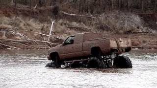 MUD TRUCK BEACH BLASTIN at RED RIVER MUD BOG [upl. by Stanislaw]