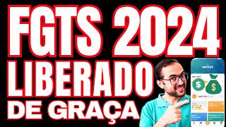 SAQUE TOTAL DO FGTS 2024 LIBERADO  COMO SACAR TODO FGTS NO SAQUE ANIVERSÁRIO ANTECIPADO DE GRAÇA [upl. by Harriett]