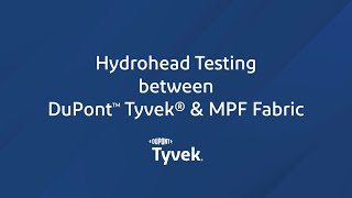 The Comprehensive Fabric Comparison Tyvek® vs MPF Fabrics  Hydrohead Tear and Scratch Tests [upl. by Alyt875]