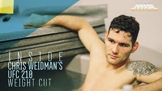 Inside Chris Weidmans Final UFC 210 Weight Cut  MMA Fighting [upl. by Beth]