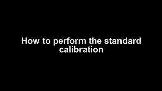 EN  Sicam How to perform the standard calibration [upl. by Dibbrun537]