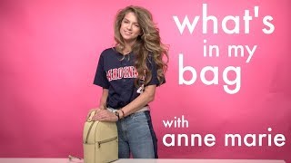 Whats In My Bag With ANNE MARIE [upl. by Zizaludba]