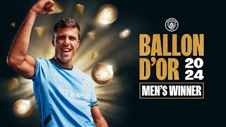 RODRI Ballon dOr 2024 Mens Winner [upl. by Aisilef]