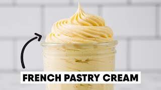 Perfectly Silky Pastry Cream You Can Pipe  The Scran Line [upl. by Tamma]