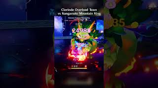 CLORINDE OVERLOAD TEAM VS KONGAMATO MOUNTAIN KING [upl. by Paehpos]