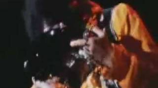 Jimi Hendrix  Teeth solo and guitar destruction Live [upl. by Calmas]