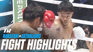 Junto Nakatani Wastes No Time With First Round Knockout  FIGHT HIGHLIGHTS [upl. by Wilmott442]