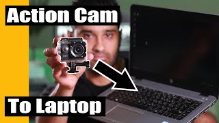 How to connect action camera to laptop [upl. by Acinyt]