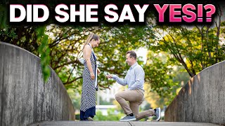 Behind The Scenes Charlotte Proposal  Did She Say Yes [upl. by Brendis291]