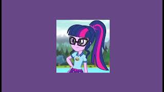 Equestria girls Twilight Sparkal Everfree camp sped up song [upl. by Verner757]