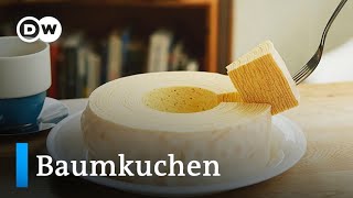 Baumkuchen gilt als König der Kuchen  Euromaxx [upl. by Atilrep]