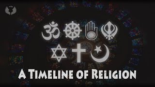 Timeline of Worlds Major Religions [upl. by Lamag893]