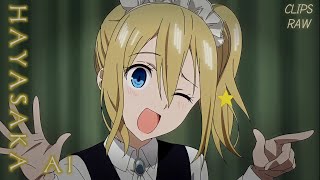 ClipsRaw Hayasaka Ai For Edit  Kaguyasama Season 3 [upl. by Sinoda]