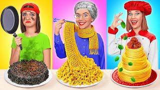 Reto De Cocina Yo vs Abuela  Quién Ganará la Batalla de Cocina Secreta de Multi DO Challenge [upl. by Jandel]