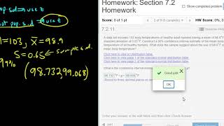 Construct a 99 Confidence Interval for the Mean and Interpret using T Stats and StatCrunch [upl. by Ettesus]