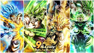 LR GOGETA BLUE amp LR FULL POWER BROLY OFICIALLY REVEALED ANIMATED ARTS  9TH ANNIVERSARY INFO [upl. by Arnaldo]