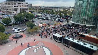 Jelly Roll fans LIVE Outside Prudential Center [upl. by Brosy]