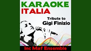 Lo specchio dei pensieri Karaoke version originally performed by gigi finizio [upl. by Ardnauqal867]