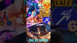 END OF MATCH GORD LANCER INFERNO magicchessterkuatterbaru mlbb mobilelegends combomagicchess [upl. by Eneleahs407]