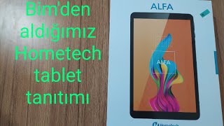 hometech alfa 10quot tablet  Bimden aldığımız tablet [upl. by Werdn87]