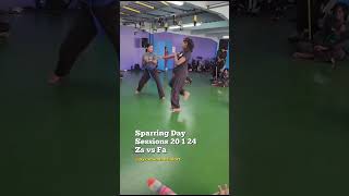 Sparring Day Sessions Za vs Fa 20 1 24 youtuber martialarts [upl. by Aroved]