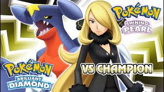 Pokémon Brilliant Diamond amp Shining Pearl  Champion Battle Music HQ [upl. by Ahsimed]