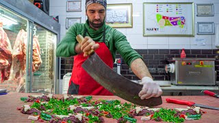 Street Food Tour of Turkey  BEST ANTAKYA KUNEFE  UNIQUE TEPSI KEBAB  Street Food in Hatay Turkey [upl. by Ennaeirb26]