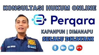 PERQARA KONSULTASI HUKUM ONLINE [upl. by Aihsikal]