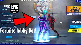 How to make a REAL FORTNITE LOBBY BOT in Chapter 2  New LOBBY BOT In Fortnite [upl. by Niel232]