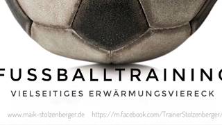 Fussballtraining Vielseitiges Erwärmungsviereck [upl. by Iphigeniah]