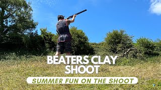 Beaters clay shoot day  Stunning countryside and some shots at some clays ❗️ [upl. by Gildas]